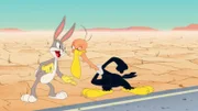 v.li.: Bugs Bunny, Beaky Buzzard
