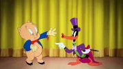 v.li.: Porky Pig, Daffy Duck