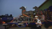 Horse statues