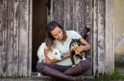 Moderatorin Andrea Schlager