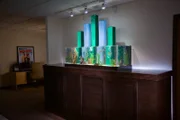 The finished tank in Bill's office.