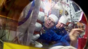 In the back: Astronaut Tim Peake