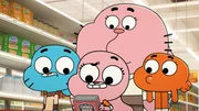v.li.: Gumball, Anais, Richard, Darwin