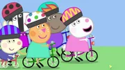 Vorne, l-r: Richard Rabbit, Candy Cat, Suzy Sheep