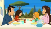Wendy und Marine belauern sich sogar beim Mittagessen. Mama und Papa sind ratlos.