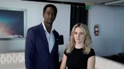 L-R: Ronald Dacey( Edi Gathegi ) & Mara Chandler( Addison Timlin )