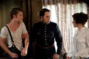 Clarence ( Max Morrow, L ), Constable George Crabtree ( Jonny Harris, M )