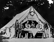 Lyford's Einbalsamierungsbüro, Gettysburg 1863.
