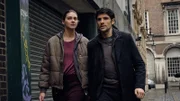 Ingrid Lewis (Emma Appleton) und John Webster (Colin Morgan)