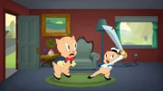 l-r: Porky Pig, Cicero