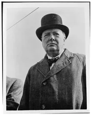 Premierminister Winston Churchill.