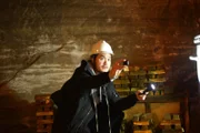 MERKERS-KIESELBACH, GERMANY - Robert Joe is exploring Merkers Mine in Germany. In April 1945, the American troops found large quantities of valuables hidden in the mine: gold bars, coins, bank notes and artworks.   (photo credit: FIC Singapore/Tina Naber)