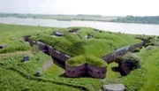 Fort Pannerden am Rhein - eines der größten Forts der Niederlande.