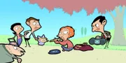 Mr. Bean (r.)