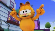 Garfield weiß, wo die Torte zu finden ist.