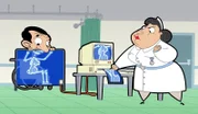 Mr. Bean (l.)