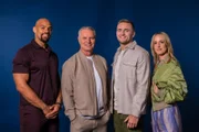 V.l.: Kasim Edebali, Jan Stecker, Jan Weinreich und Mika Kaul  +++