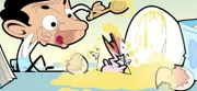 v.li.: Mr. Bean, Stork