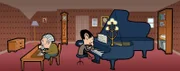 v.li.: Piano Teacher, Mr. Bean