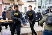 Pictured (L-R): Katherine Renee Kane as Special Agent Tiffany Wallace and John Boyd as Special Agent Stuart Scola. Photo: Bennett Raglin/CBS