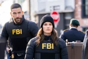 Pictured (L-R): Zeeko Zaki as Special Agent Omar Adom 'OA’ Zidan and Missy Peregrym as Special Agent Maggie Bell.