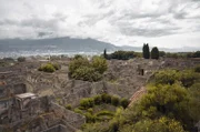 Die Überreste der antiken Stadt Pompeji am Fuß des Vesuvs geben Aufschluss über den Ausbruch des Vulkans im Jahr 79 nach Christus.