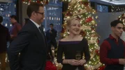 Dr. Jason Bull (Michael Weatherly, l.); Marissa Morgan (Geneva Carr, r.)