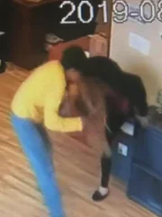 Perp pulling Concepscion’s hair
