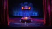 Seth Grabel's new tank for performing his water torture cell tank act.