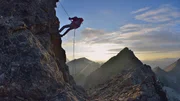 Klettertour mit Panoramablick.