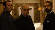 l-r Hernando(Antonio Reyes),Detective Ayala (Pep Anton Muñoz),Diego(Pedro Alonso)