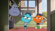 v.li.: Gary, Gumball, Darwin