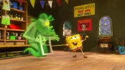 L-R: Flying Dutchman, SpongeBob