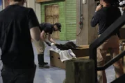 Andy Maddigan does a training session with sea lion Scarlett. Issac films.