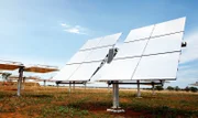 Ein Heliostat