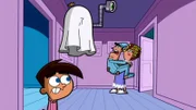Timmy (l.), Mr. Turner (2.v.r.), Mrs. Turner (r.)