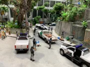 Polizeieinsatz in der Favela des Rio-Modells