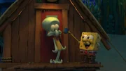 v.li.: Squidward, SpongeBob