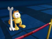 Garfield erkennt sofort, dass es sich um eine Dinosaurierfund handelt.