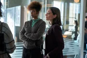 l-r: Chantel Riley (Anise Walker), Detective Sergeant Frankie Bateman (Kathleen Munroe)