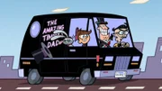 v.li.: Timmy, Mr. Turner, Mr. Crocker