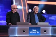 Die Kandidaten des Teams "Schauspiel": Die Schauspieler Florian Martens (l.) und Leonard Lansink (r.).