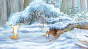 Der kleine Hase findet, dass am Kuddelmuddeltag alles ziemlich durcheinander ist.