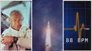 Durch das harte Training, das Astronauten durchlaufen müssen, bleibt ihr Puls auch beim hochriskanten Raketenstart unverändert.