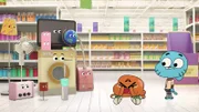Darwin (2.v.r.), Gumball (r.)