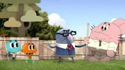 v.li.: Gumball, Darwin, Mr. Robinson's, Richard