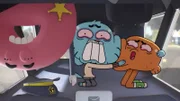 v.li.: Donut Cop, Gumball, Darwin