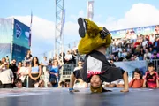 B-Girl Jilou im Ranking-Battle bei den Deutschen Meisterschaften in Hamburg 2024.