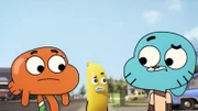 v.li.: Darwin, Banana Joe, Gumball