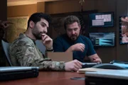 L-R: Omar Hamza (Raffi Barsoumian), Sonny Quinn (AJ Buckley)